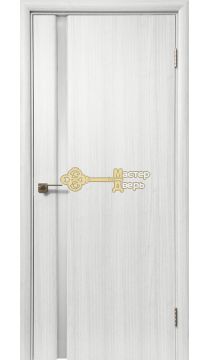 Дверь межкомнатная Экошпон Дера Оскар 983. Стекло триплекс белый, цвет сандал белый.