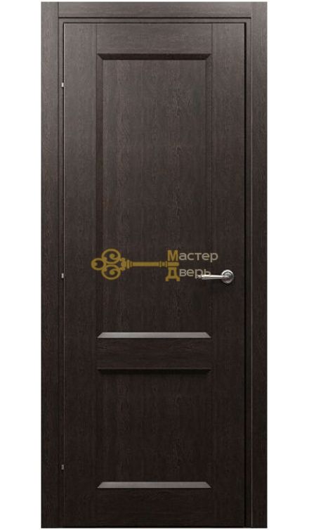 Дверь Краснодеревщик CPL ДГ 3323, цвет чёрный дуб.