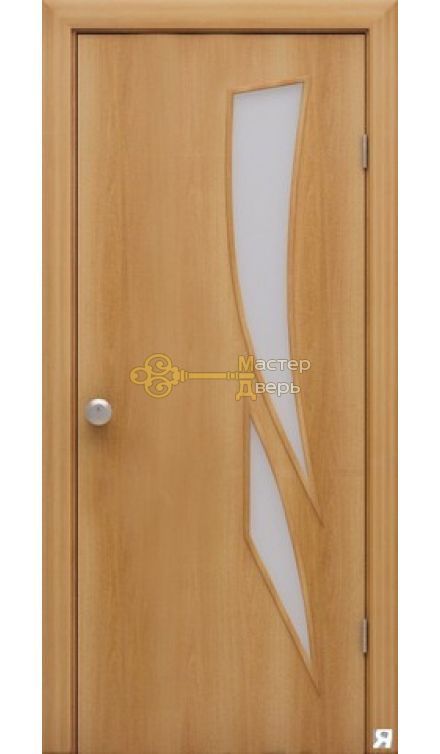 Дверь ламинированная Стрелиция С-2, миланский орех.